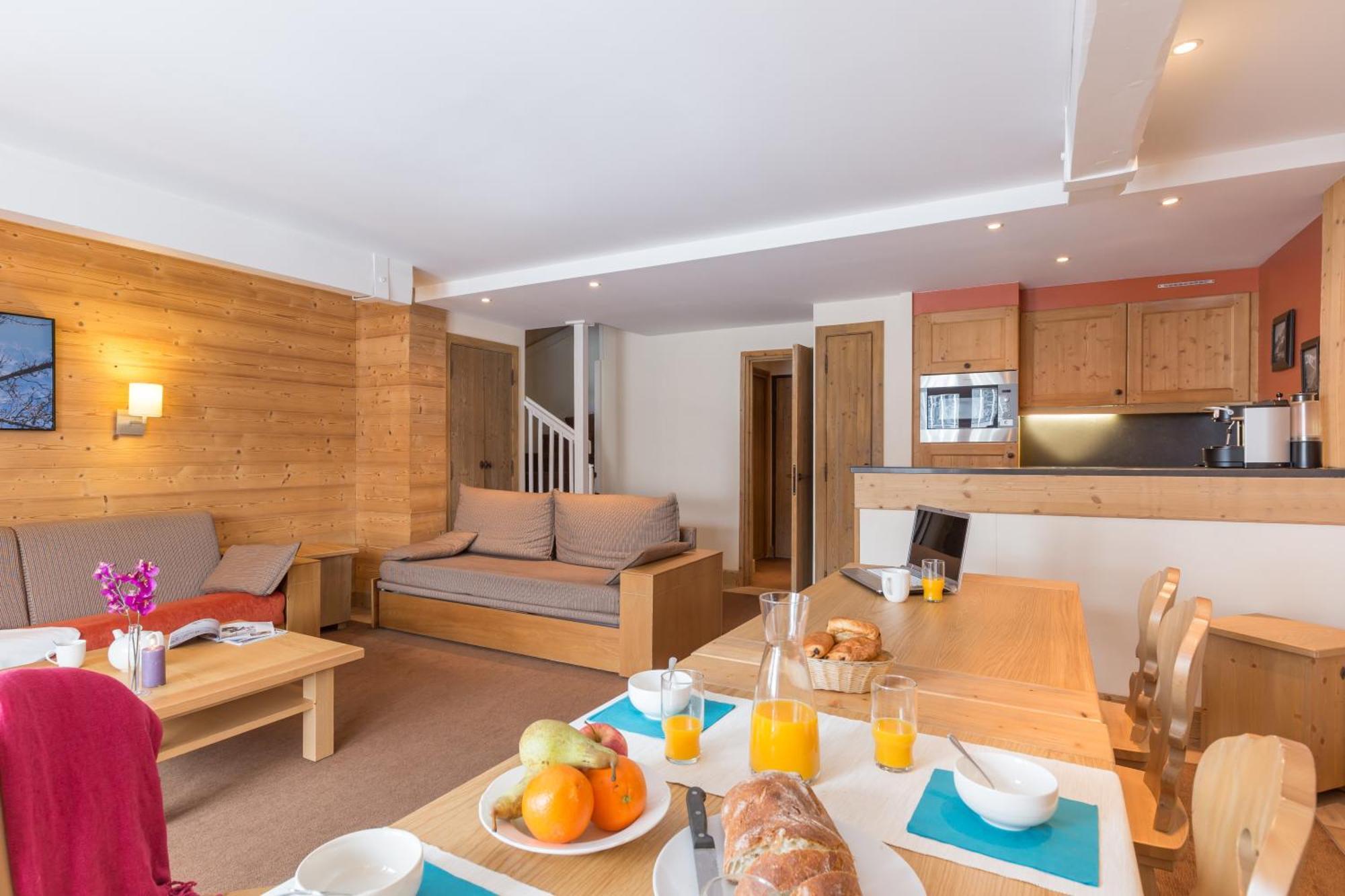 Residence Pierre & Vacances Premium Les Chalets Du Forum Куршевель Экстерьер фото